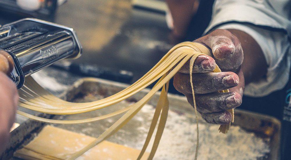 Making fresh pasta in Little Italy